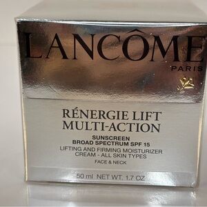 Lancome Rénergie Lift Multi-Action Cream - Silver and Cream